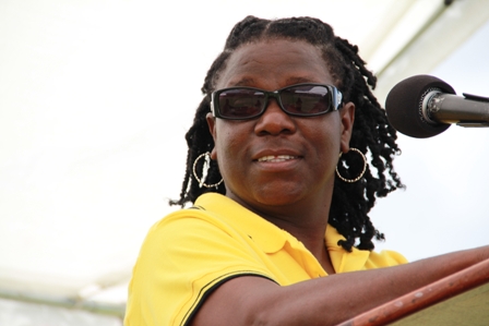 General Manager at the Nevis Craft House Ms. Doretta Daniel